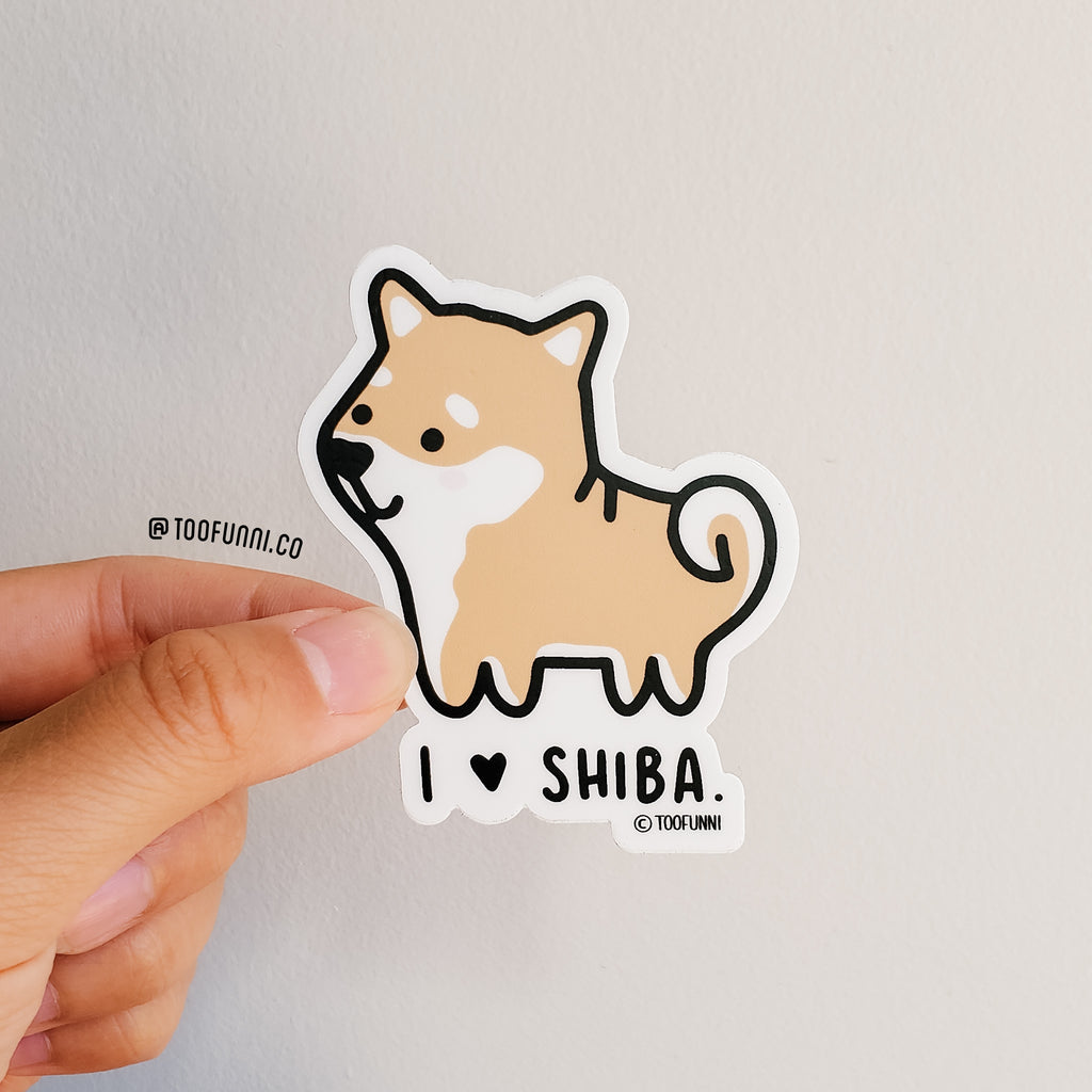 SHIBA - Vinyl Sticker