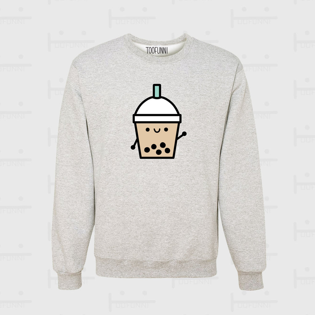 *UNAVAILABLE until further notice* BUBBLE TEA BLUE or PINK - ASH Crewneck