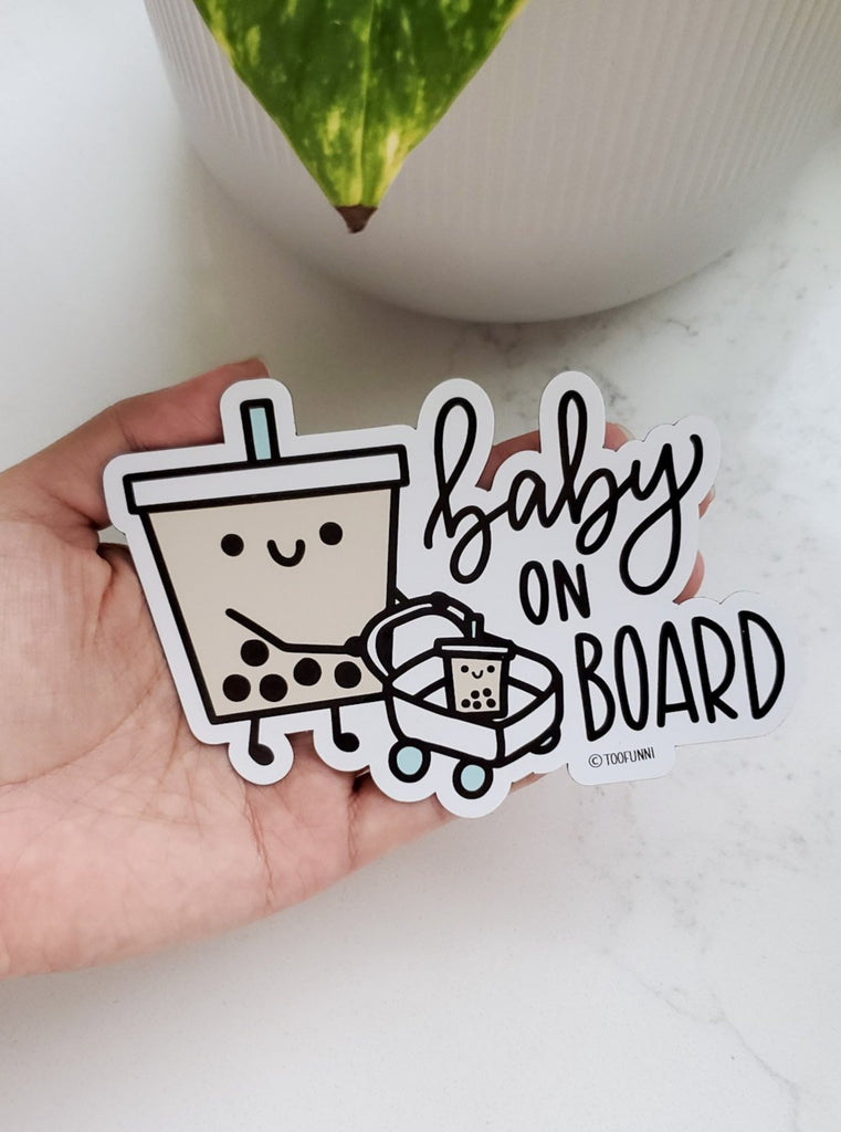 BBT BABY ON BOARD - Magnet