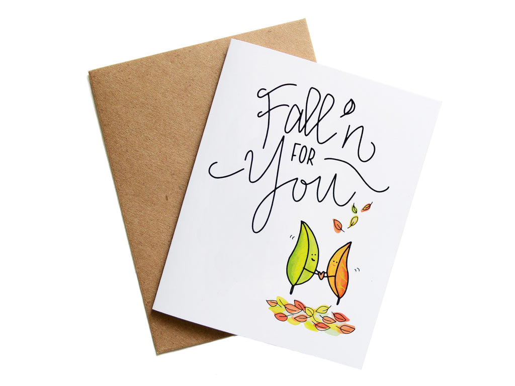 FALL'N FOR YOU - Card