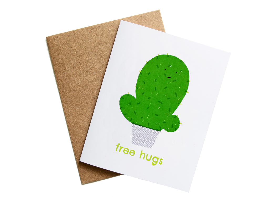 FREE HUGS - Card